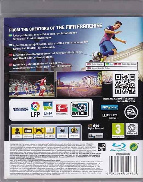 FIFA Street - PS3  (B Grade) (Genbrug)